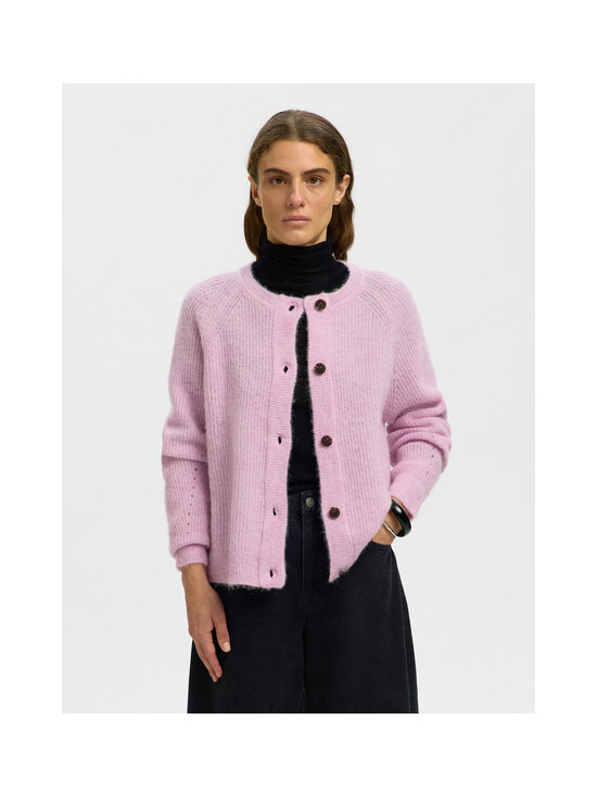 Selected - SlwLulu-neuletakki - WINSOME ORCHID DETAIL:MELANGE | Stockmann - photo 2