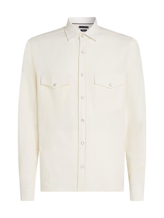 Tommy Hilfiger - DC Officer Regular Fit -kauluspaita - YA8 IVORY SILK - photo 1 Tommy Hilfiger - DC Officer Regular Fit -kauluspaita - YA8 IVORY SILK | Stockmann - photo 1