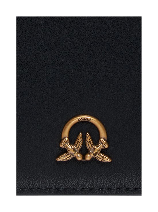 Pinko - Nahast rahakott Taylor - Z99Q BLACK-ANTIQUE GOLD - photo 4 Pinko - Nahast rahakott Taylor - Z99Q BLACK-ANTIQUE GOLD | Stockmann - photo 4