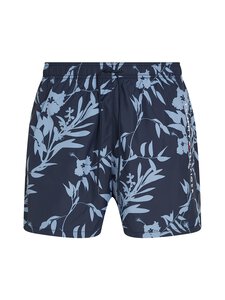 Tommy Hilfiger - Medium Drawstring Print peldšorti - 0G0 FLORAL TROPIC AOP DESERT SKY | Stockmann