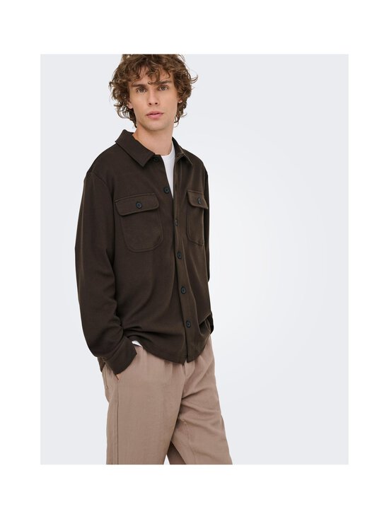 Only & Sons - OnsNewKodyl-päällyspaita - COFFEE BEAN PATTERN:MELANGE | Stockmann - photo 4