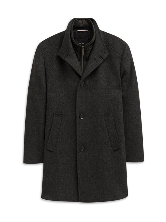Bugatti - Villane mantel Wool Modern Fit - 280 DARK GREY | Stockmann - photo 1