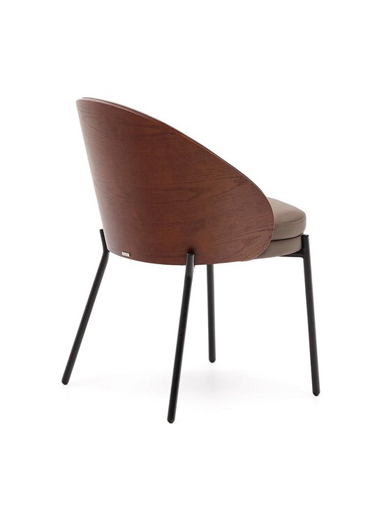 Kave Home - Eamy-tuoli ruskea keinonahka / pähkinä - BROWN | Stockmann - photo 3