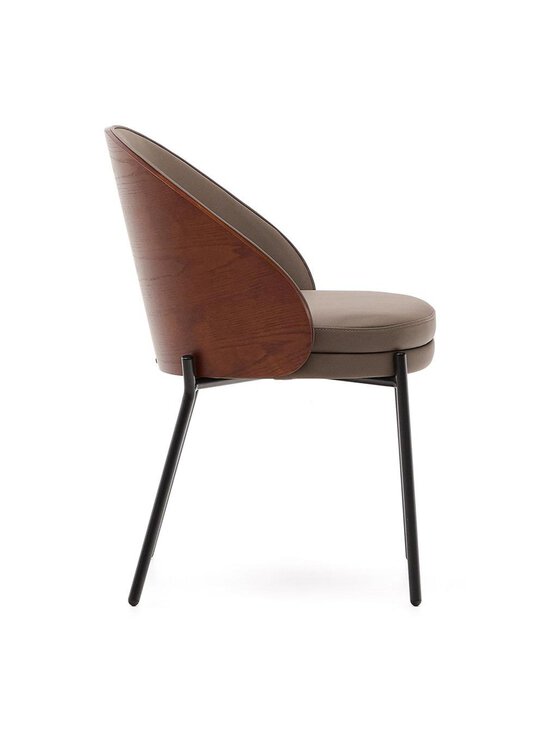 Kave Home - Eamy-tuoli ruskea keinonahka / pähkinä - BROWN | Stockmann - photo 4