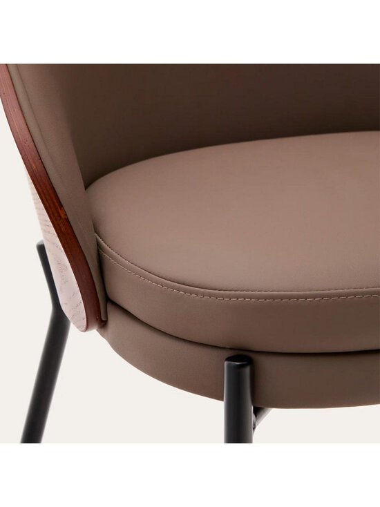 Kave Home - Eamy-tuoli ruskea keinonahka / pähkinä - BROWN | Stockmann - photo 7