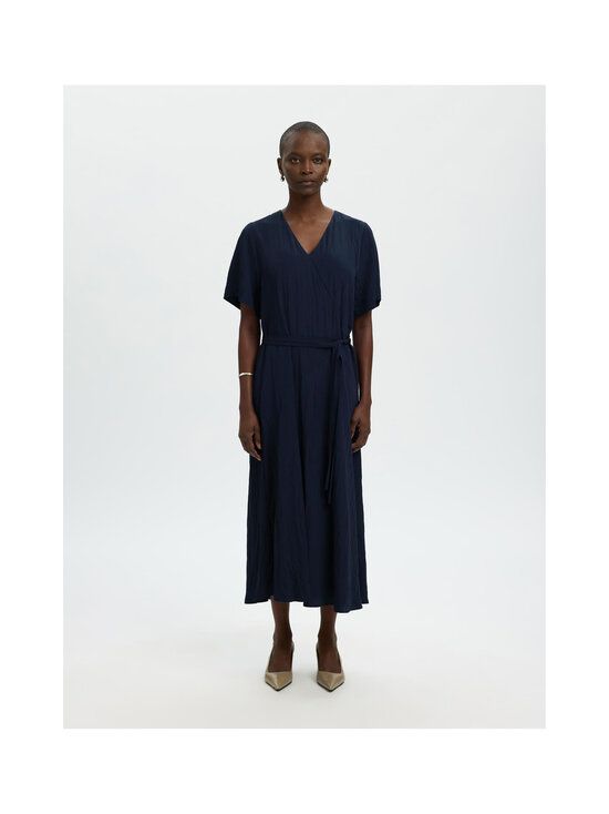 Selected - SlfIona Regular 2/4 potītes garuma kleita - DARK SAPPHIRE | Stockmann - photo 3