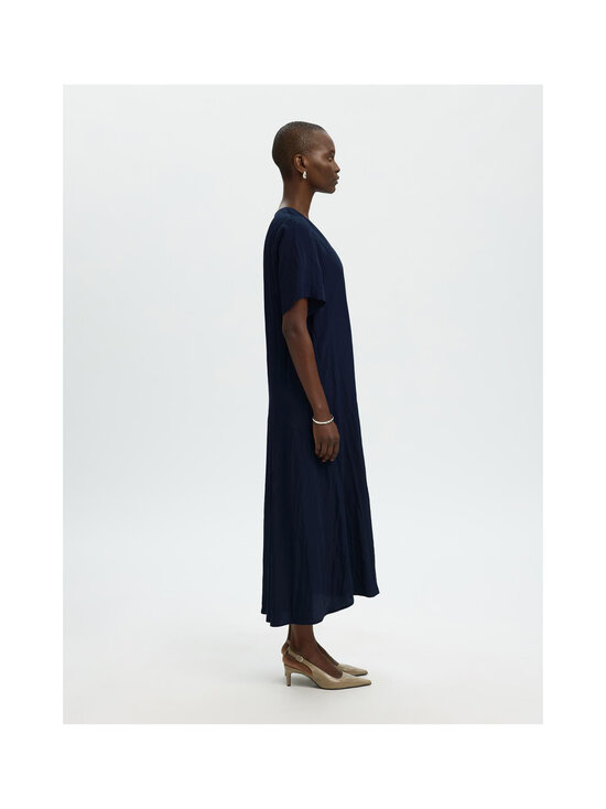 Selected - SlfIona Regular 2/4 potītes garuma kleita - DARK SAPPHIRE | Stockmann - photo 5