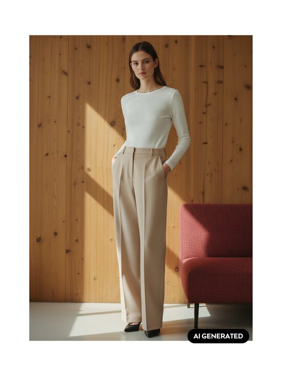 'S MAX MARA - SmmCottage Long -housut - 018 ALBINO | Stockmann - photo 2