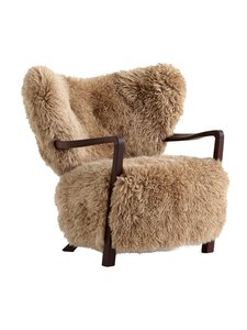&Tradition - Wulff ATD2 -nojatuoli Honey-lampaantalja / pähkinä - BEIGE | Stockmann