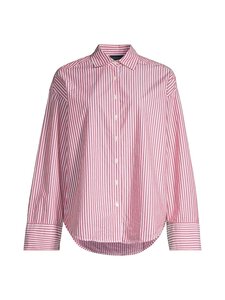 Lexington - Bioloģiskās kokvilnas ikdienas poplīna krekls - 490 RED/WHITE STRIPE | Stockmann