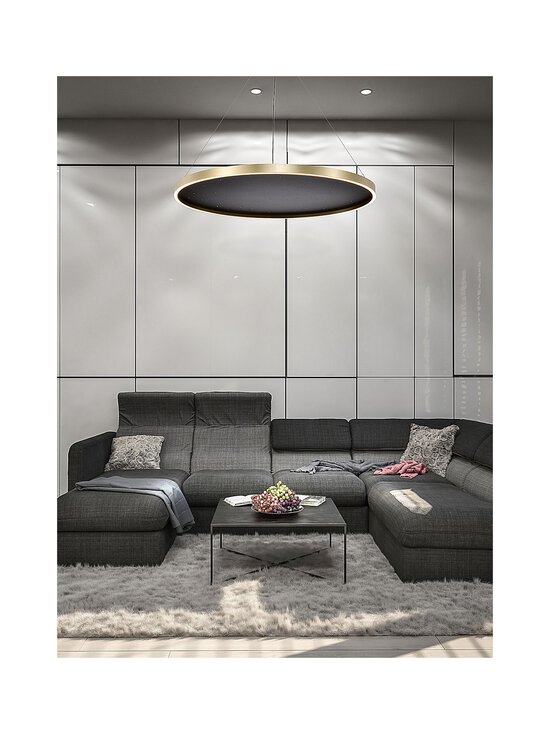Design by Grönlund - Night Sky-kattovalaisin ø 80 cm - MATT BRASS / BLACK - photo 2 Design by Grönlund - Night Sky-kattovalaisin ø 80 cm - MATT BRASS / BLACK | Stockmann - photo 2