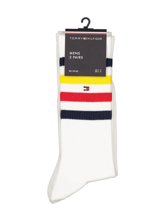 Tommy Hilfiger - Sokid Sport Stripe, 2 paari - 002 WHITE - photo 3 Tommy Hilfiger - Sokid Sport Stripe, 2 paari - 002 WHITE | Stockmann - photo 3