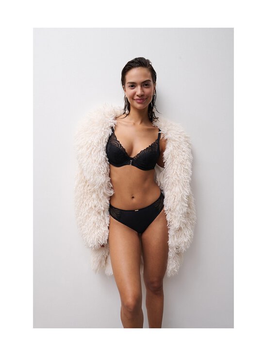 Chantelle - Legend Plunge - kaarituelliset rintaliivit - 011 BLACK | Stockmann - photo 7