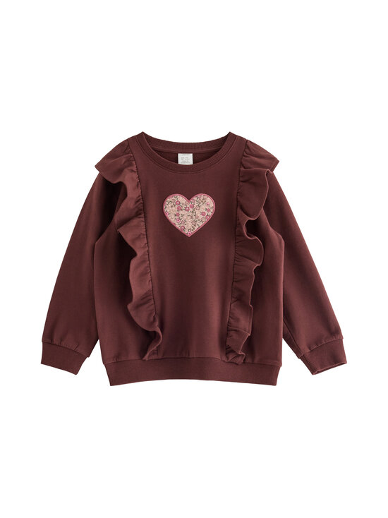 Lindex - Frilla-collegepaita - 9498 BROWN | Stockmann - photo 1