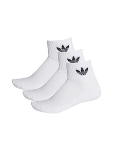 adidas Originals - Mid Crew -sukat 3-pack - FT8529 WHITE/WHITE/BLACK adidas Originals - Mid Crew -sukat 3-pack - FT8529 WHITE/WHITE/BLACK | Stockmann