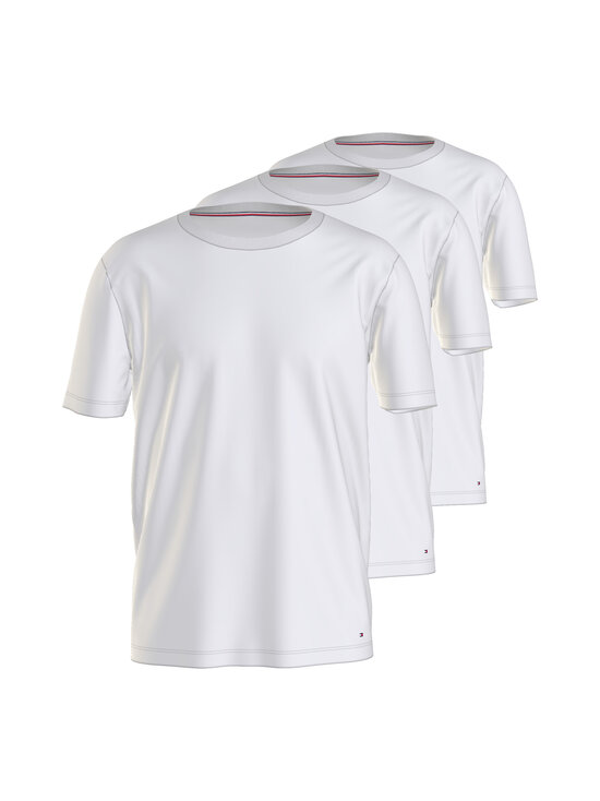 Tommy Hilfiger - Stretch Cotton 3-pack -aluspaidat - 0WT WHITE/WHITE/WHITE | Stockmann - photo 1