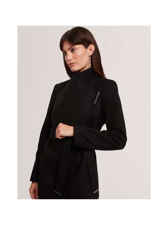 Ted Baker London - Rosess Belted Wrap -lyhyt villakangastakki - BLACK - photo 3 Ted Baker London - Rosess Belted Wrap -lyhyt villakangastakki - BLACK | Stockmann - photo 3