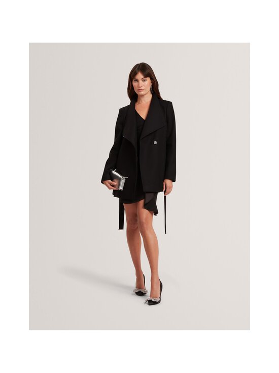 Ted Baker London - Rosess Belted Wrap -lyhyt villakangastakki - BLACK - photo 4 Ted Baker London - Rosess Belted Wrap -lyhyt villakangastakki - BLACK | Stockmann - photo 4