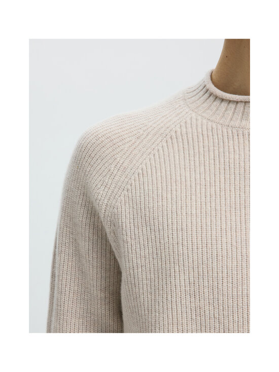 Selected - SlmDomestic Ribbed adīts džemperis - SILVER BIRCH | Stockmann - photo 5