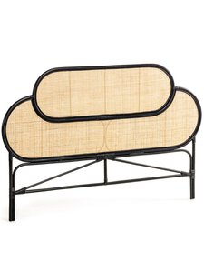 Kave Home - Lalita-sängynpääty - BEIGE,MUSTA,LUONNONVÄRINEN | Stockmann