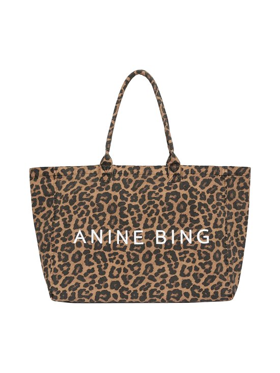 Anine Bing - Leo Canvas Tote soma - LEOPARD | Stockmann - photo 1