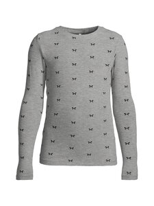 Name It - NkfDans trikotāžas krekls - GREY MELANGE AOP:BLACK Name It - NkfDans trikotāžas krekls - GREY MELANGE AOP:BLACK | Stockmann