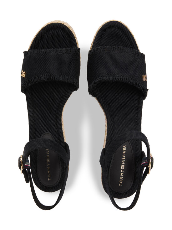 Tommy Hilfiger - Sandaalid Mid Wedge Espad Fringe - BDS BLACK | Stockmann - photo 2