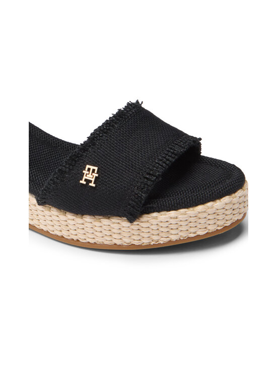 Tommy Hilfiger - Sandaalid Mid Wedge Espad Fringe - BDS BLACK | Stockmann - photo 5