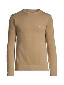 GANT - Puuvillainen pikeeneule - 248 DARK KHAKI GANT - Puuvillainen pikeeneule - 248 DARK KHAKI | Stockmann