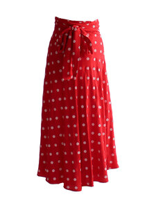 Lili Marleena - Polka dots -midihame - RED | Stockmann