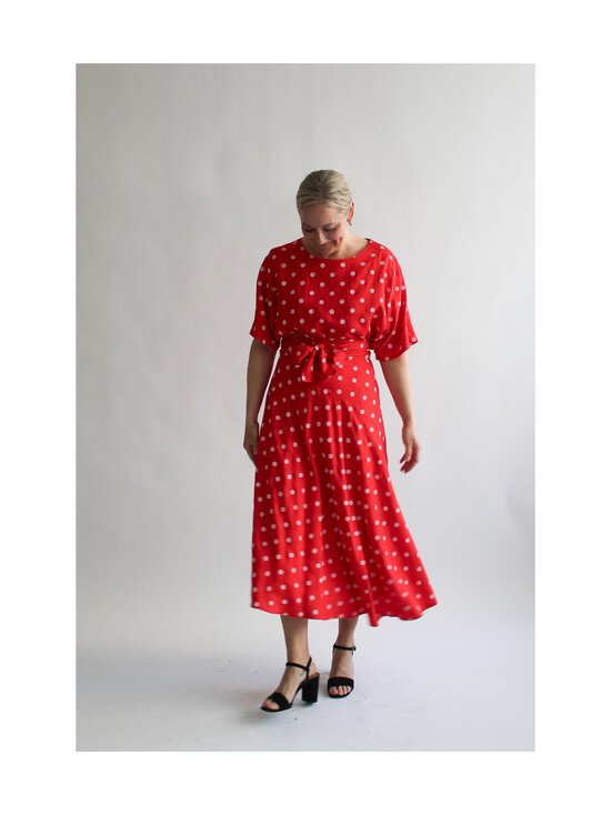 Lili Marleena - Polka dots midi kleita - RED | Stockmann - photo 3