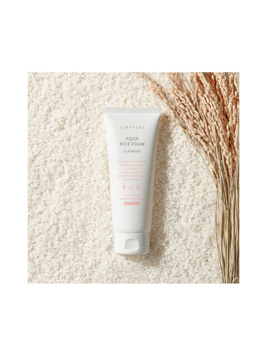 S.NATURE - Aqua Rice Foam Cleanser -puhdistusvaahto - NOCOL | Stockmann - photo 2