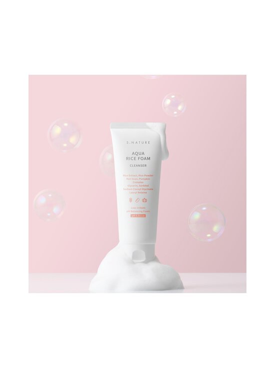 S.NATURE - Aqua Rice Foam Cleanser -puhdistusvaahto - NOCOL | Stockmann - photo 3