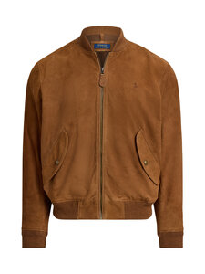 Polo Ralph Lauren - Bomberjakk Leather & Skins - COUNTRY BROWN | Stockmann