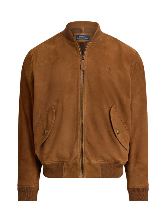 Polo Ralph Lauren - Bomberjakk Leather & Skins - COUNTRY BROWN | Stockmann - photo 1