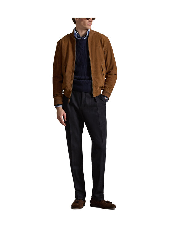 Polo Ralph Lauren - Bomberjakk Leather & Skins - COUNTRY BROWN | Stockmann - photo 4