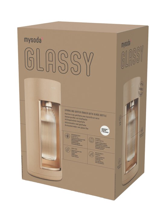 Mysoda - Glassy-hiilihapotuslaite - LATTE - photo 5 Mysoda - Glassy-hiilihapotuslaite - LATTE | Stockmann - photo 5