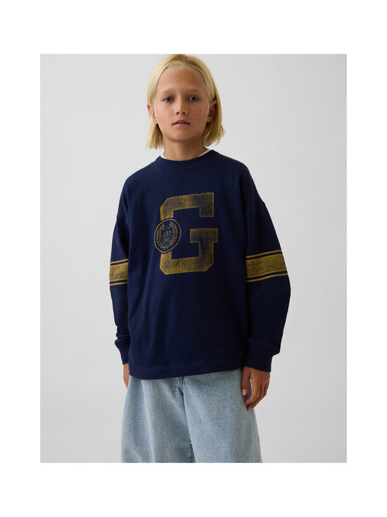 GAP - Graphic Print T-krekls ar garām piedurknēm - NAVY UNIFORM | Stockmann - photo 2