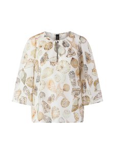 Marc Cain - Shell-silkkisekoitepusero - 110 OFF-WHITE | Stockmann
