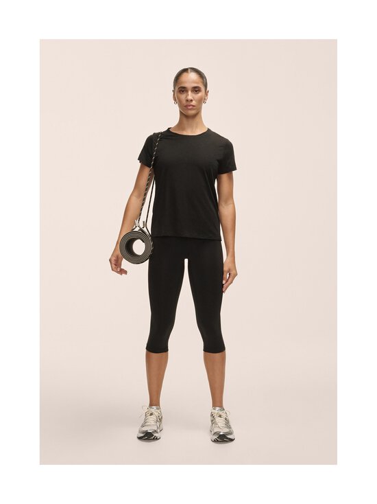 Casall - Shaped Block Built in Bra Tank -treenipaita - 901 BLACK | Stockmann - photo 4