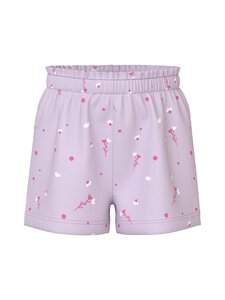 Name It - Lühikesed püksid NmfVilinse - LAVENDER FOG AOP:WHITE FLORALS | Stockmann