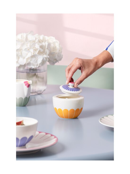 Villeroy & Boch - Fleur Couleur -sokerikulho - COLORED | Stockmann - photo 4