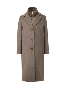 Comma - 2 in 1 Optik -villakangastakki - 84W0 TAUPE MELANGE | Stockmann