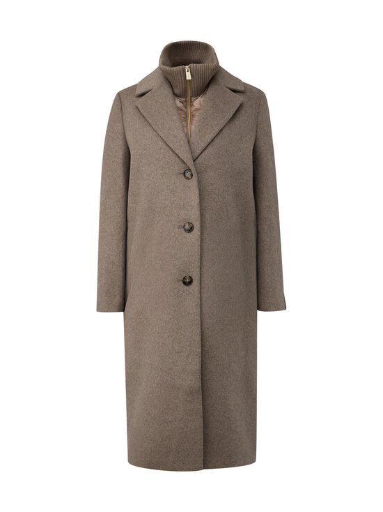 Comma - 2 in 1 Optik -villakangastakki - 84W0 TAUPE MELANGE | Stockmann - photo 1