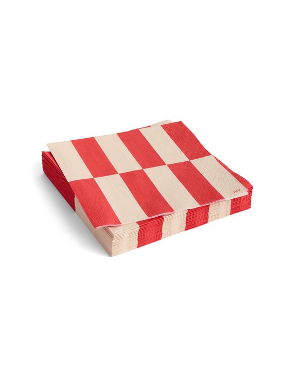 HAY - Pattern papīra salvetes 33 cm, 20 gab. - OFF-WHITE AND RED - photo 1 HAY - Pattern papīra salvetes 33 cm, 20 gab. - OFF-WHITE AND RED | Stockmann - photo 1