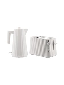 Alessi - Plissé- vedenkeitin ja leivänpaahdin - WHITE | Stockmann