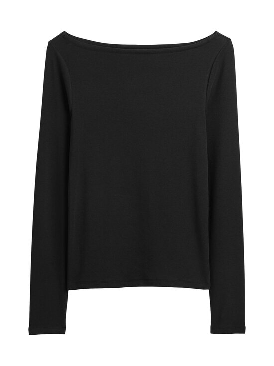 GAP - Modern Boatneck -trikoopaita - BLACK | Stockmann - photo 1