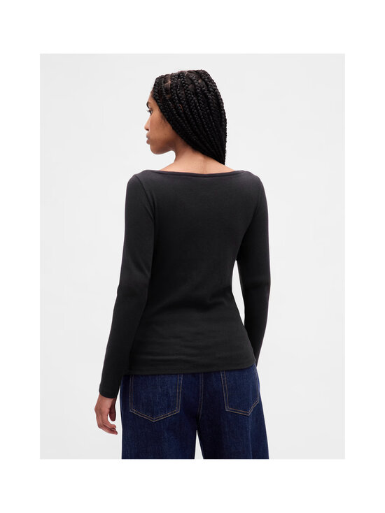 GAP - Modern Boatneck -trikoopaita - BLACK | Stockmann - photo 3