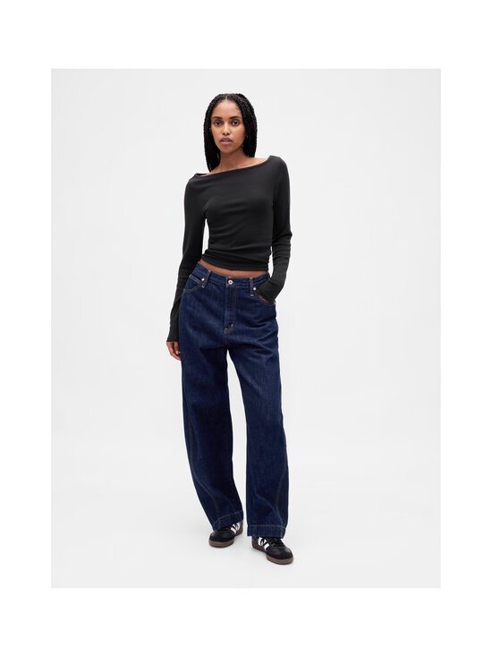 GAP - Modern Boatneck -trikoopaita - BLACK | Stockmann - photo 4