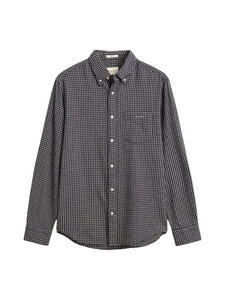 GANT - Regular Windblown Check -flanellipaita - 433 EVENING BLUE | Stockmann